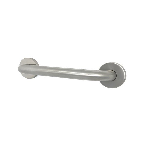 Preferred Bath Accessories 5000 Balance 27.07" Length, Smooth, Stainless Steel, 24" Grab Bar, Satin Stainless 5024-SS